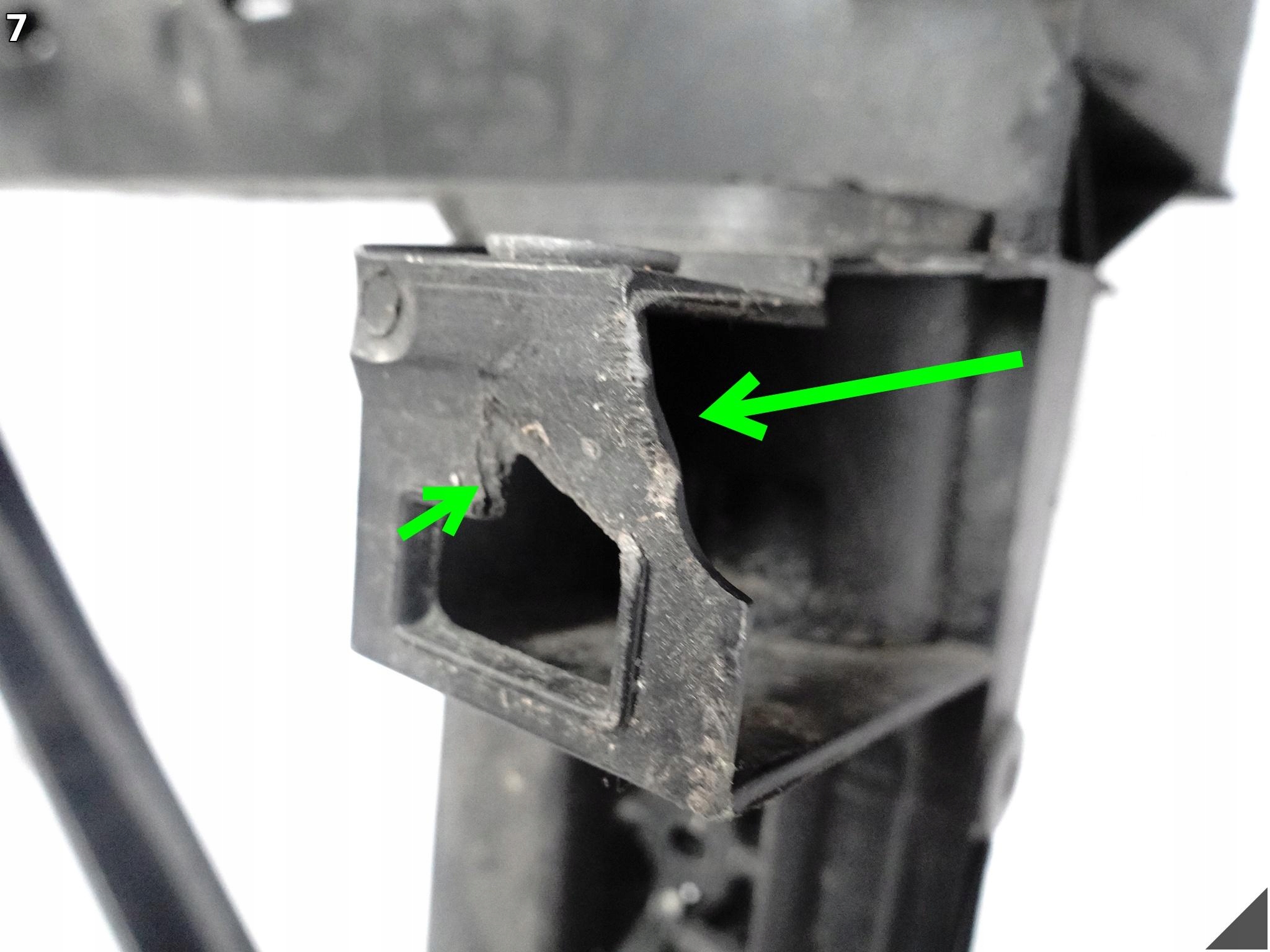 SKODA OCTAVIA III 3 5E0 12-20 wall support of the front support panel for radiators