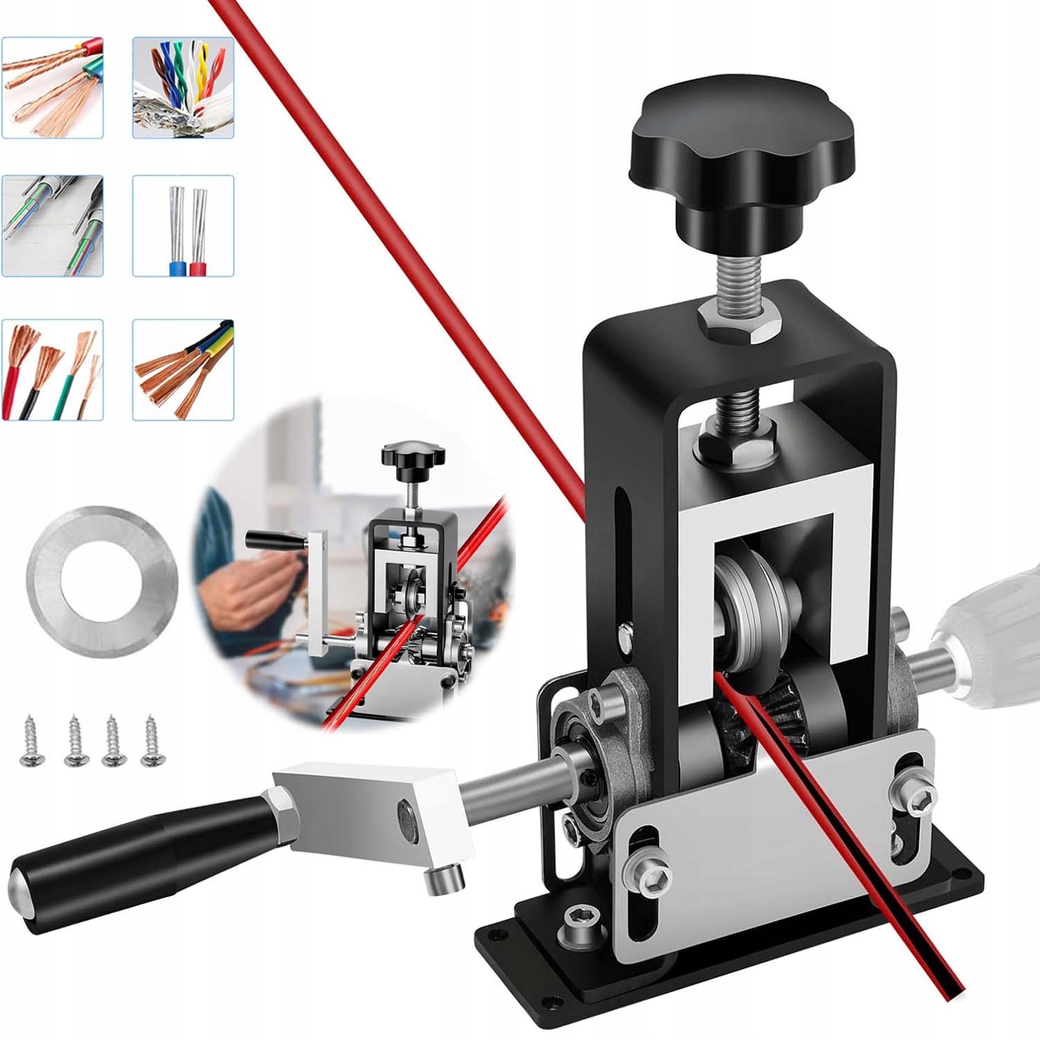 Profesionální Korovač, Odizolovač Kabelů, Izolační Odizolovač