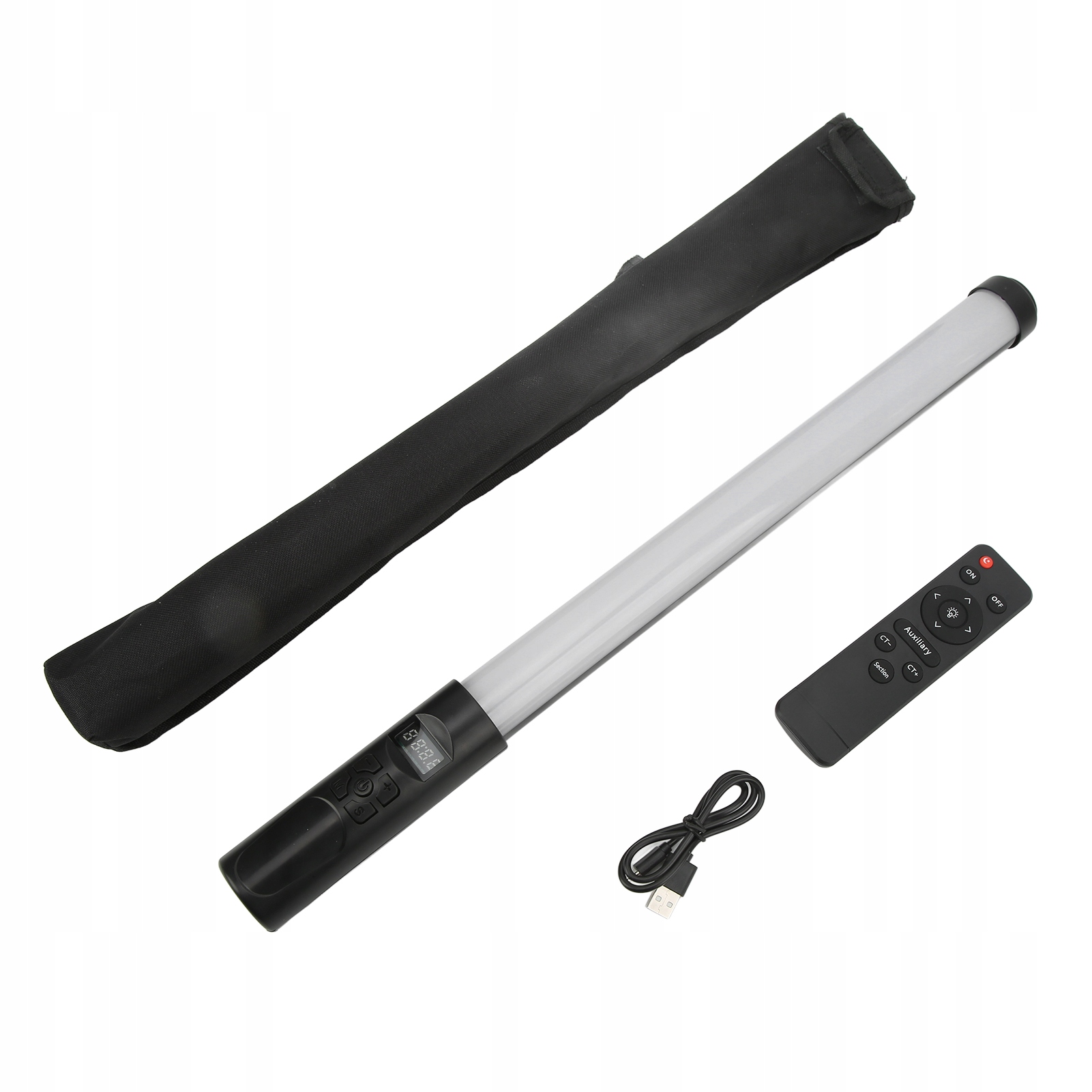 Přenosná Ruční Led Video Lampa Rgb Dálkové Ovládání, Sada Led Plnicího Světla