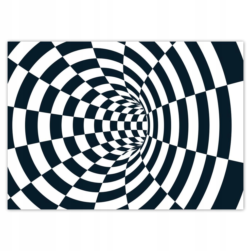 

Plakat 70x50 Abstrackja czarnobiała
