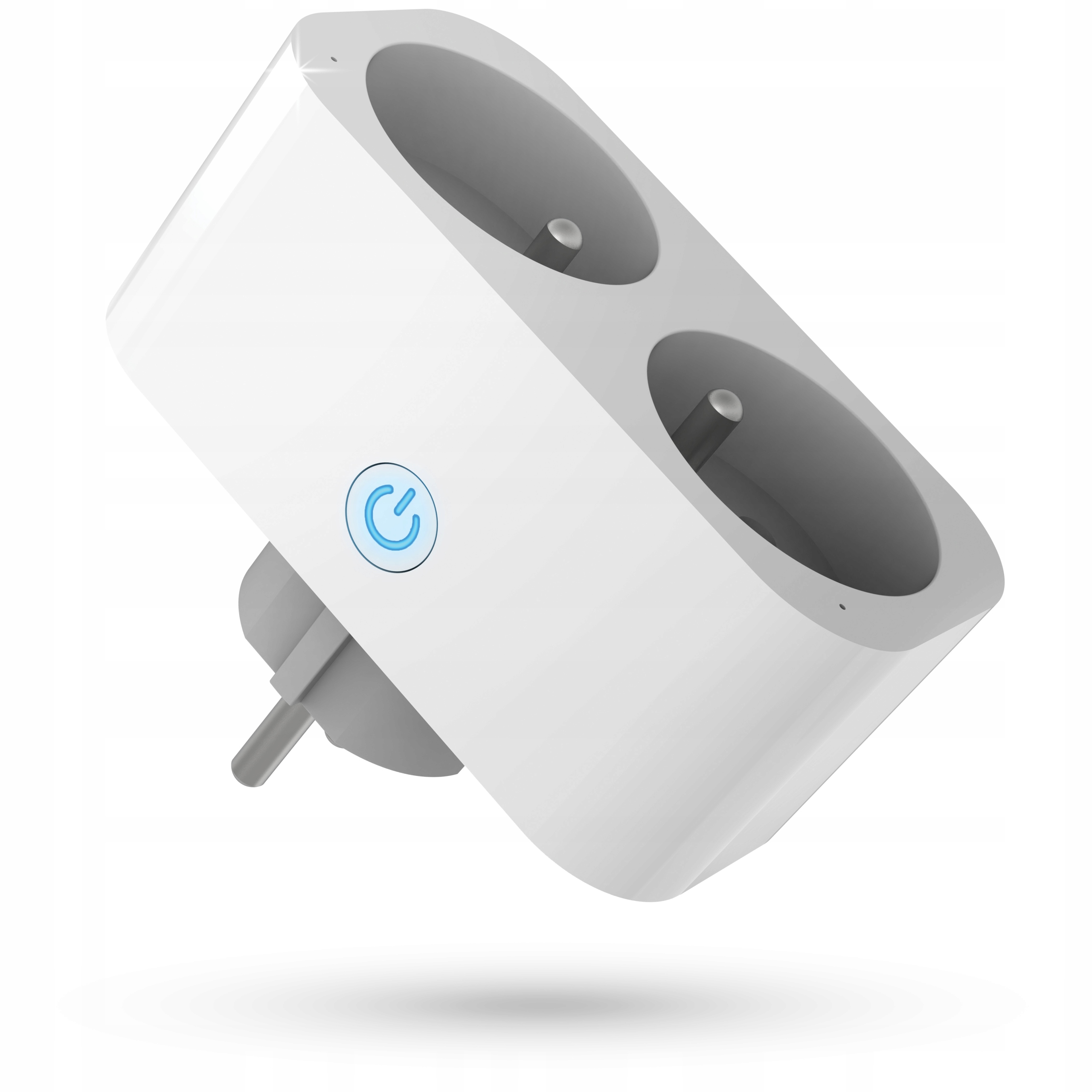 PODWÓJNE GNIAZDKO WiFi INTELIGENTNE SMART TUYA / WATOMIERZ / PROGRAMATOR Kod producenta U411