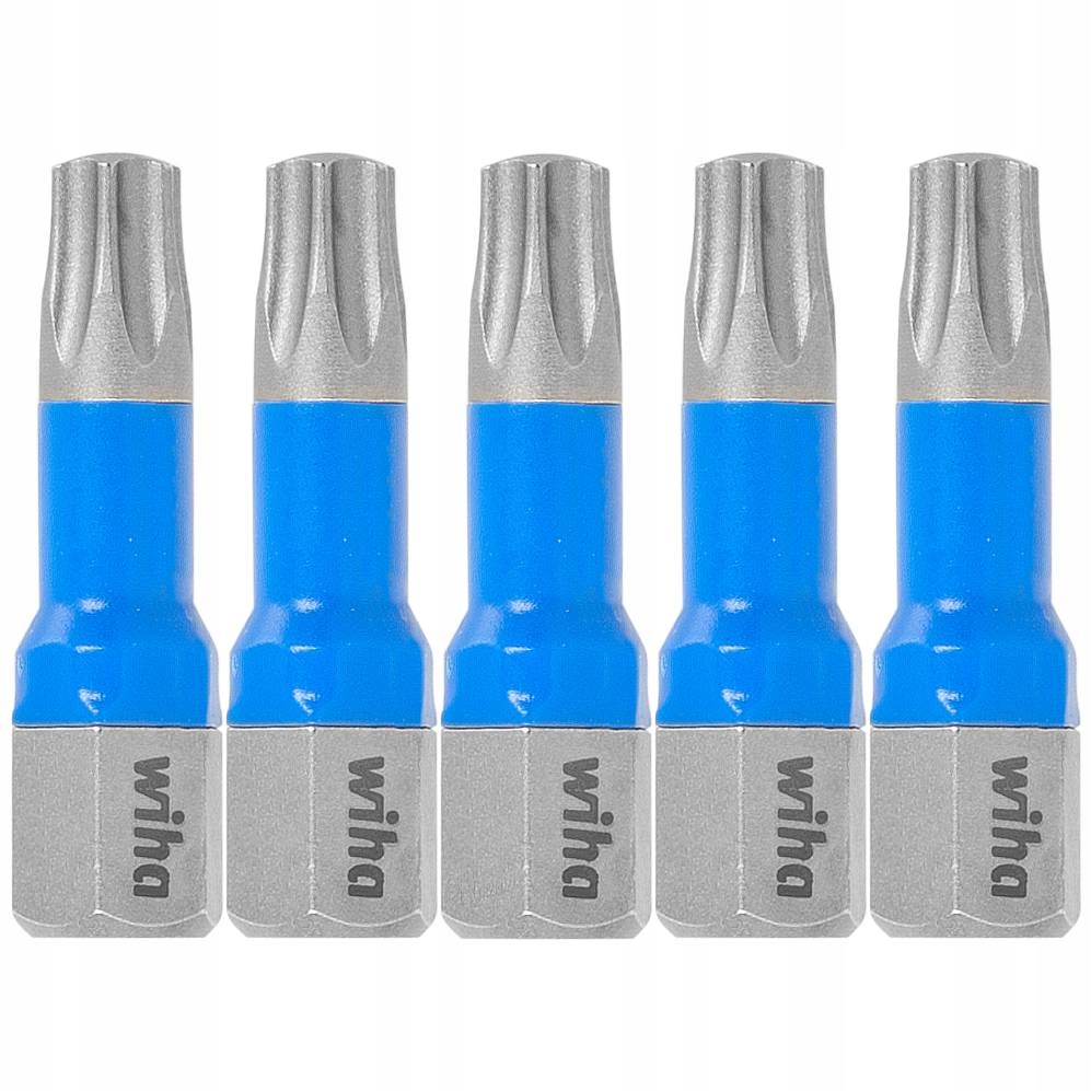 WIHA ZESTAW BITÓW UDAROWYCH T BITY T10 25MM 5 SZT.