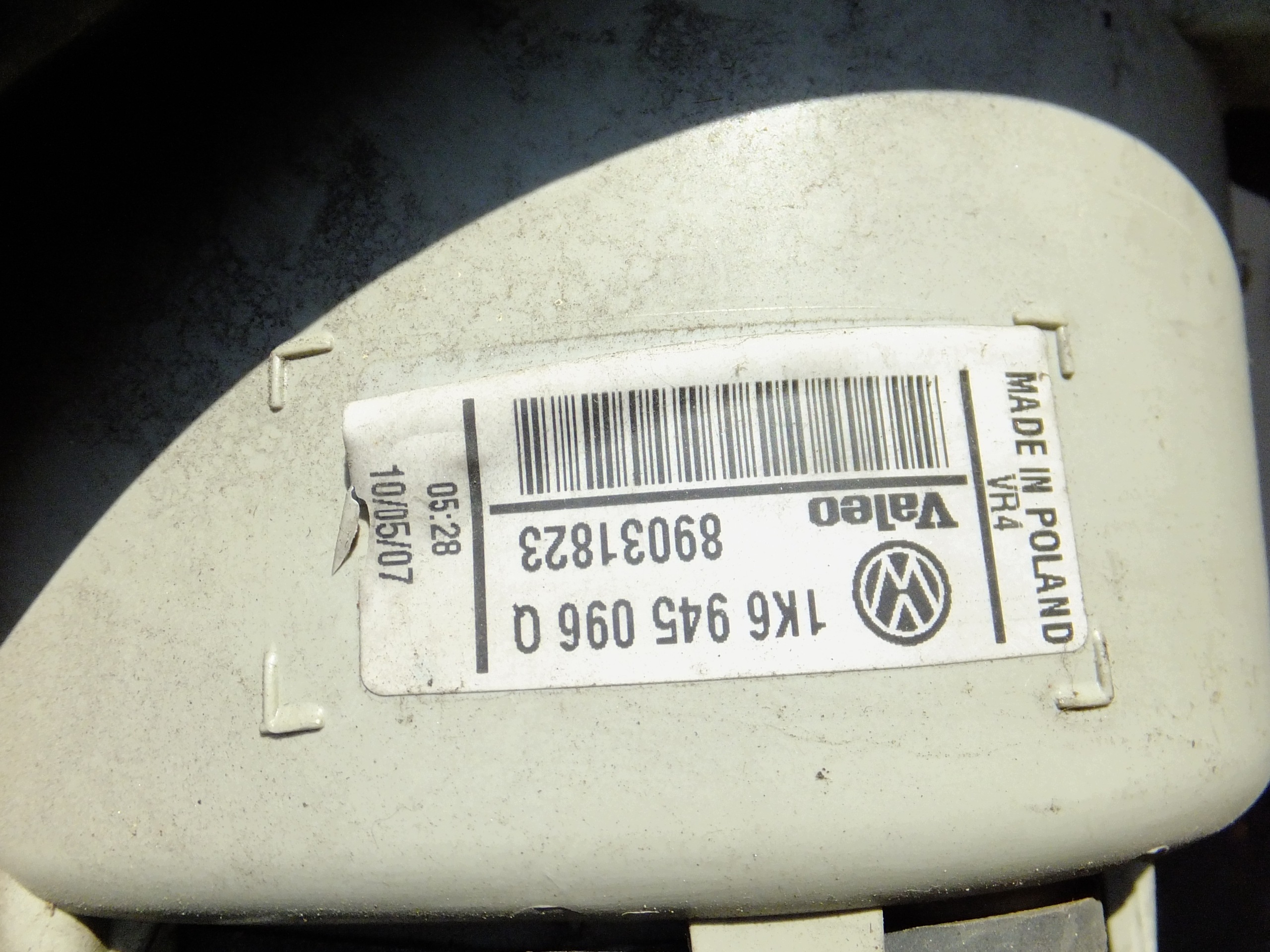 light right rear part vw golf V HB 1K6945096Q
