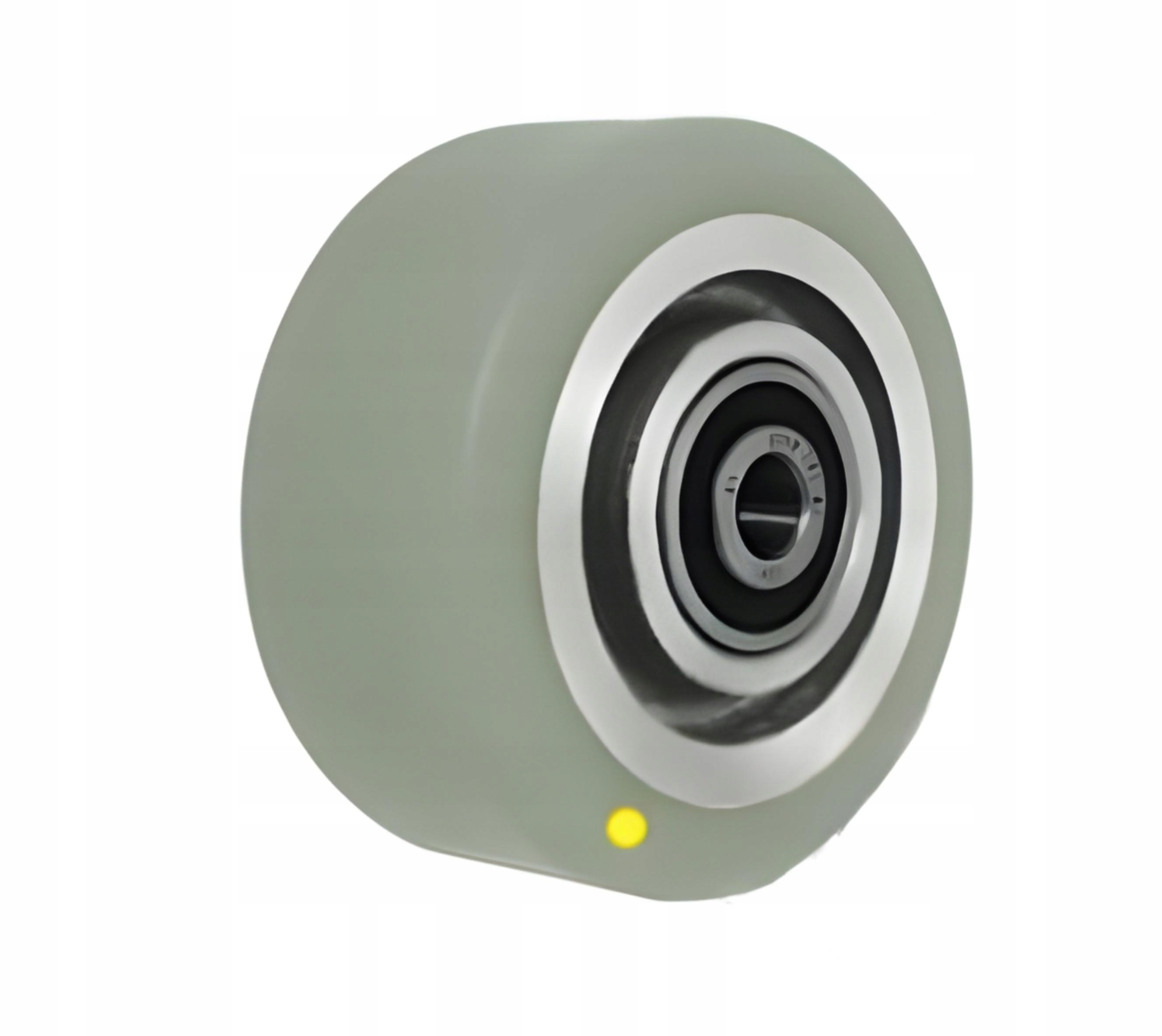 Elektrostatické kolečko o průměru 80 mm, hliníkovo-polyuretanové, náboj 12 mm