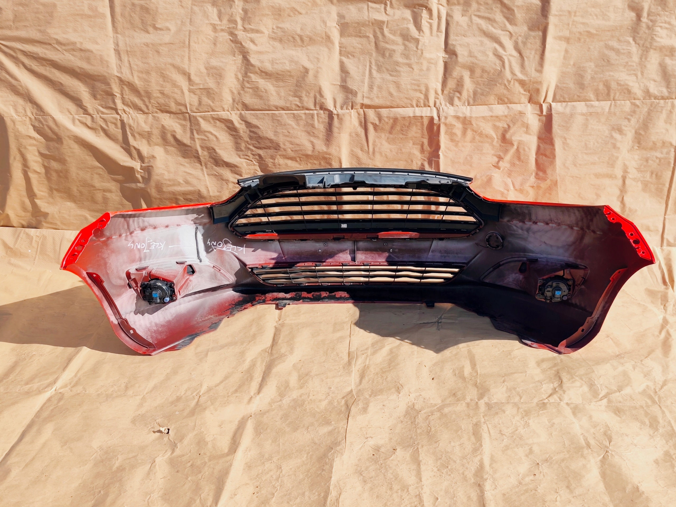 FORD FIESTA MK7 LIFT 2012-2017 bumper front RED RACE original