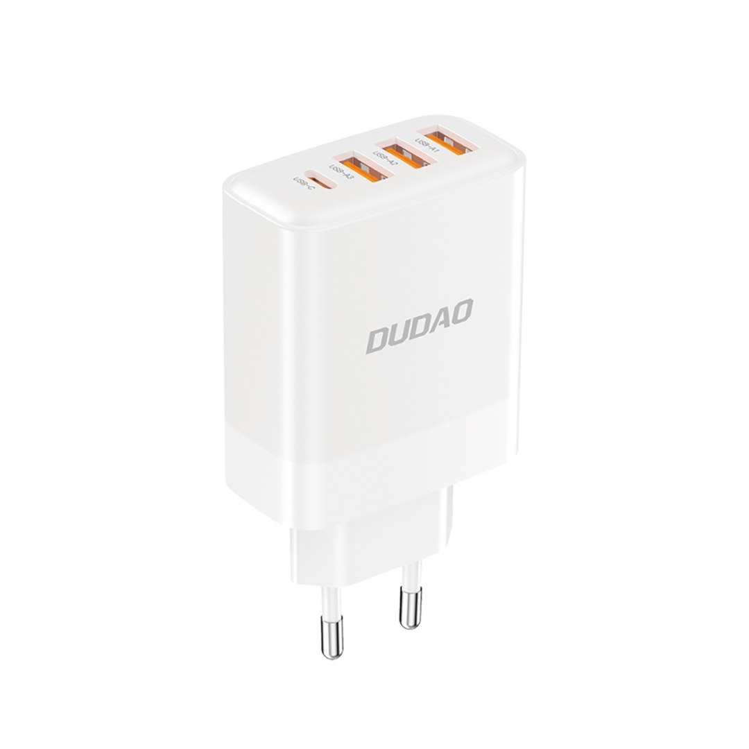 Ładowarka sieciowa 3x Usb-a 1x Usb-c Pd 20W biała