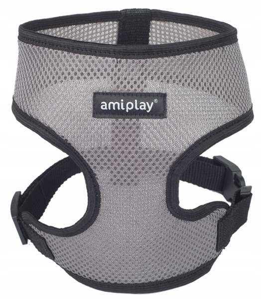 Levně AmiPlay Beztlakové postroje Air Scout pro psy vel XL šedé