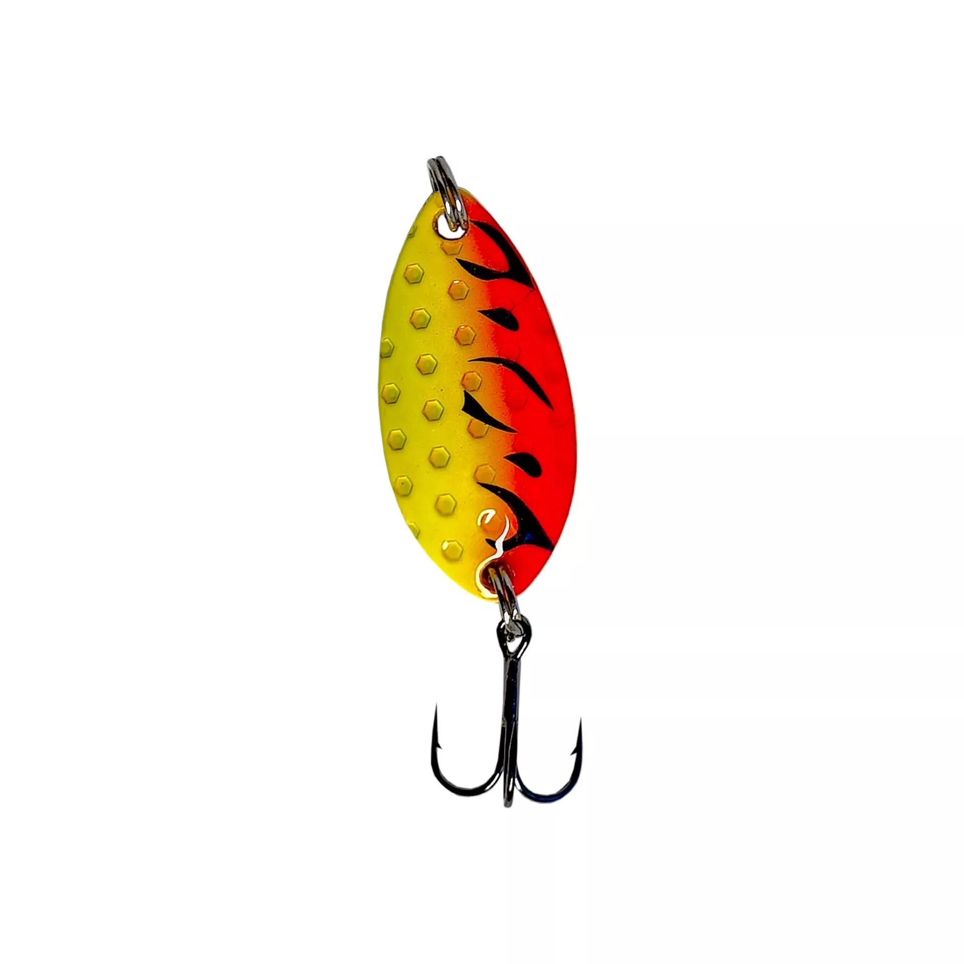 Błystka Wahadłowa Blacha Germina Karaś 1 10g Red Fire Tiger Szczupak