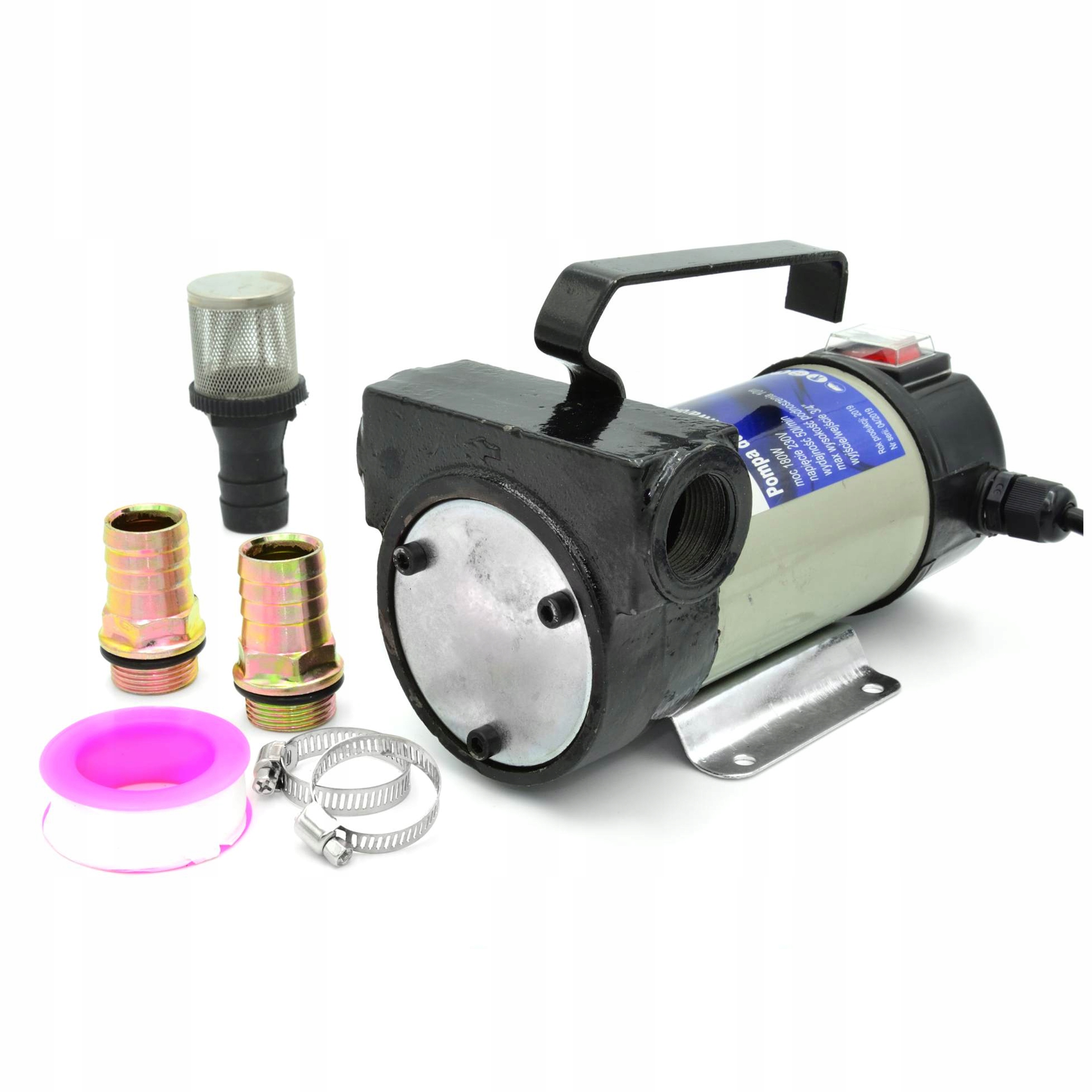 Pompa Do Spuszczania Paliwa Ropy Oleju Napędowego Pompka 230V 50L Cpn