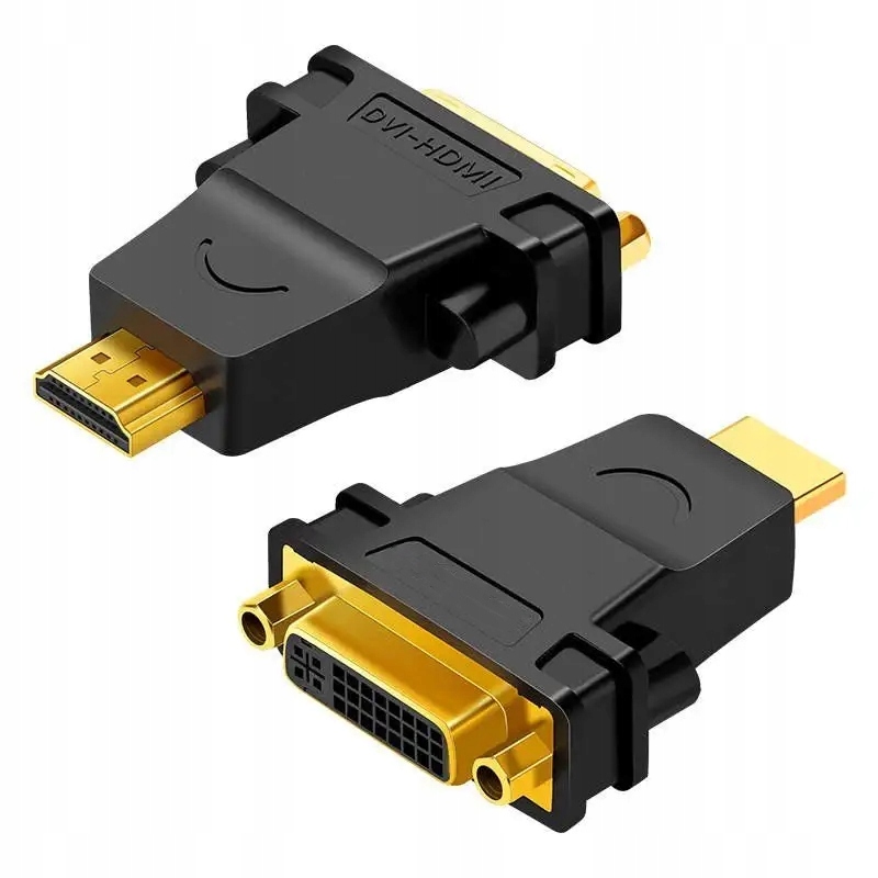 Adapter konwerter przejściówka HDMI do DVI czarny