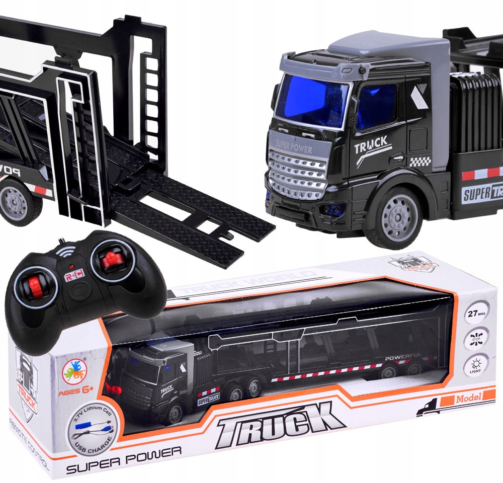 

Tir Laweta Ciężarówka Zdalnie Sterowany Duży Pilot