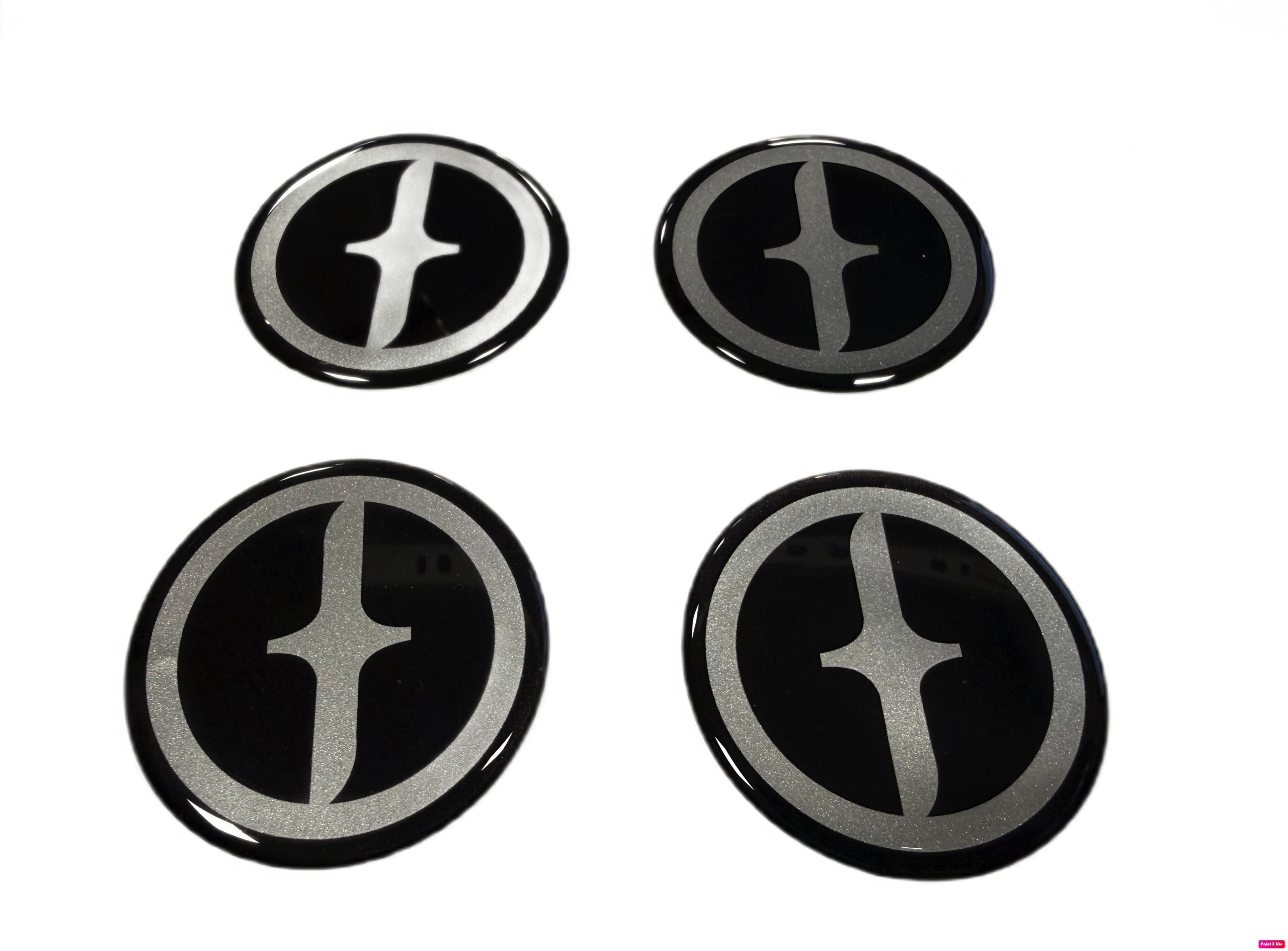 Naklejki znaczki emblematy na kołpaki alufelgi Fso Polonez 60mm 6 cm