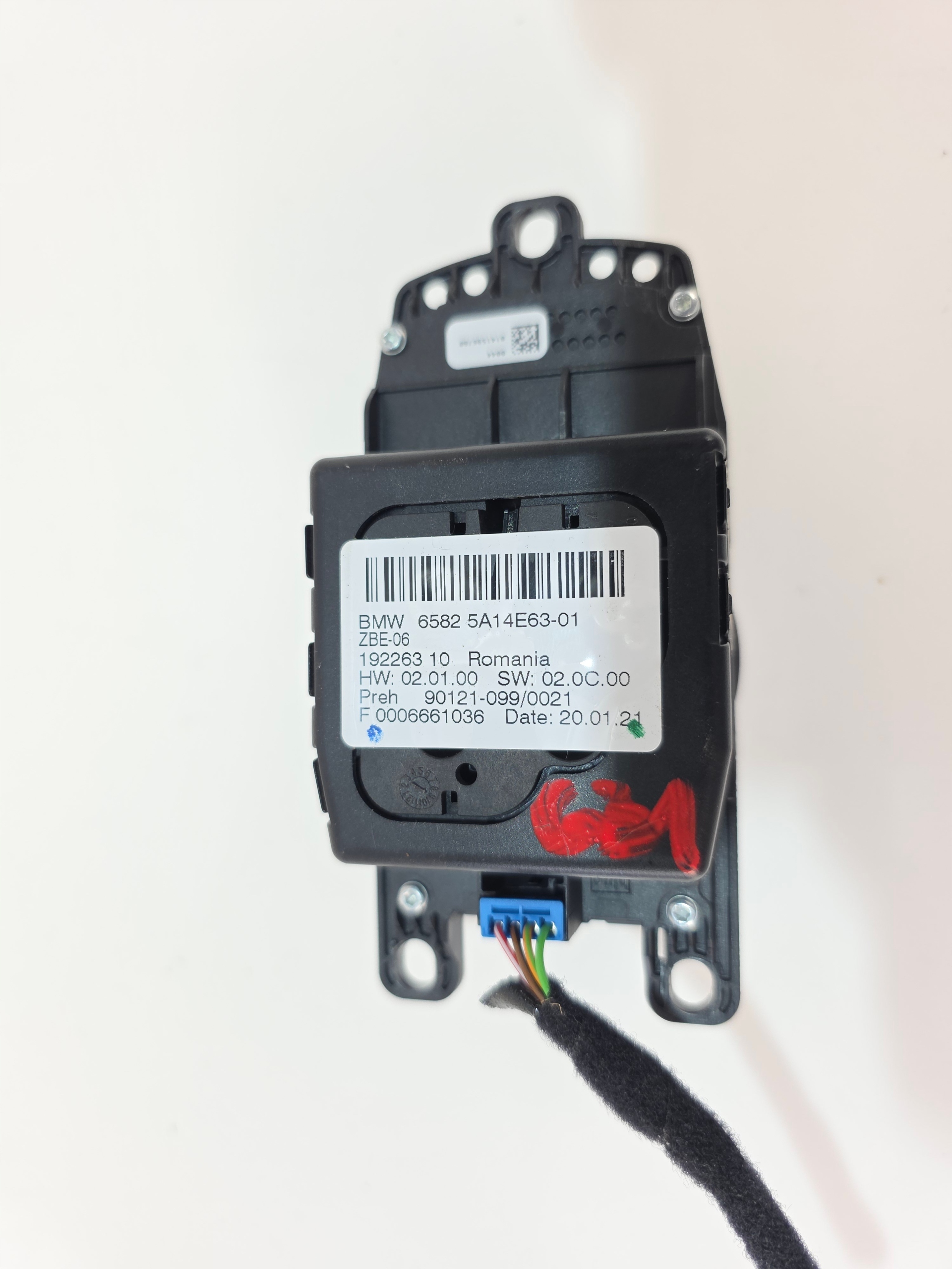 PANEL switch IDRIVE BMW X3 G01 5A14E63