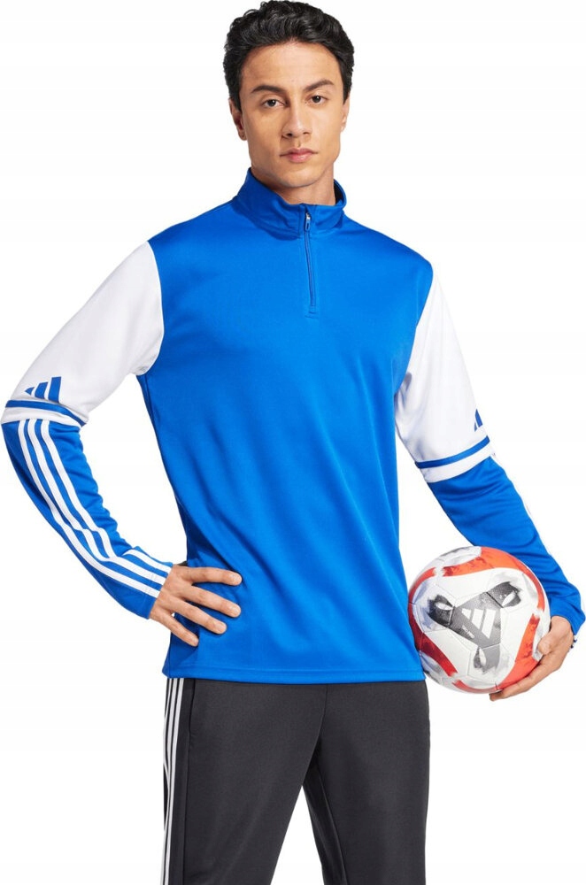 Pánská Mikina Adidas Squadra 25 Training Top Modro-bílá JD2985 vel. S