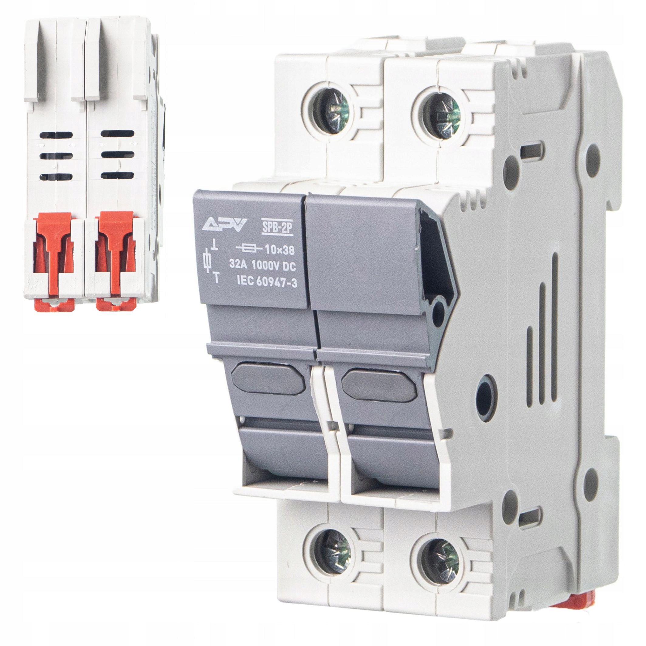 Portafusibile MEGA 2 Scomparti Offgridtec - Con Supporto Fusibili Di Ricambio, Fino A 500A