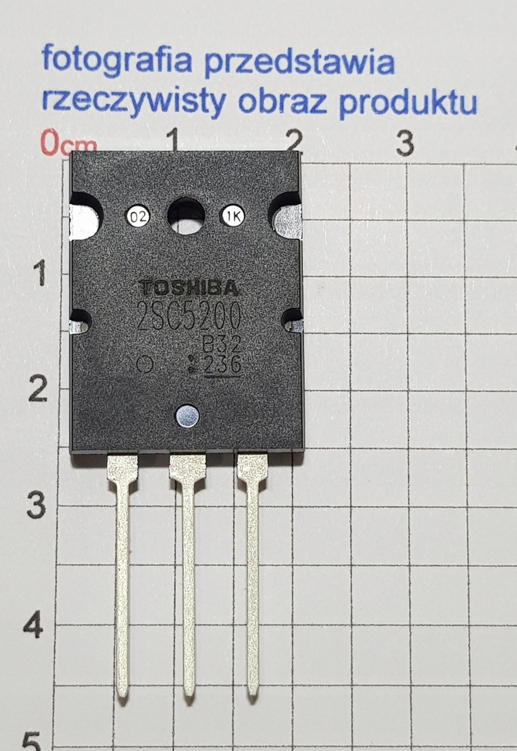 Tranzystor 2SC5200 bipolarny Npn dużej mocy Toshiba Japan 2SC 5200