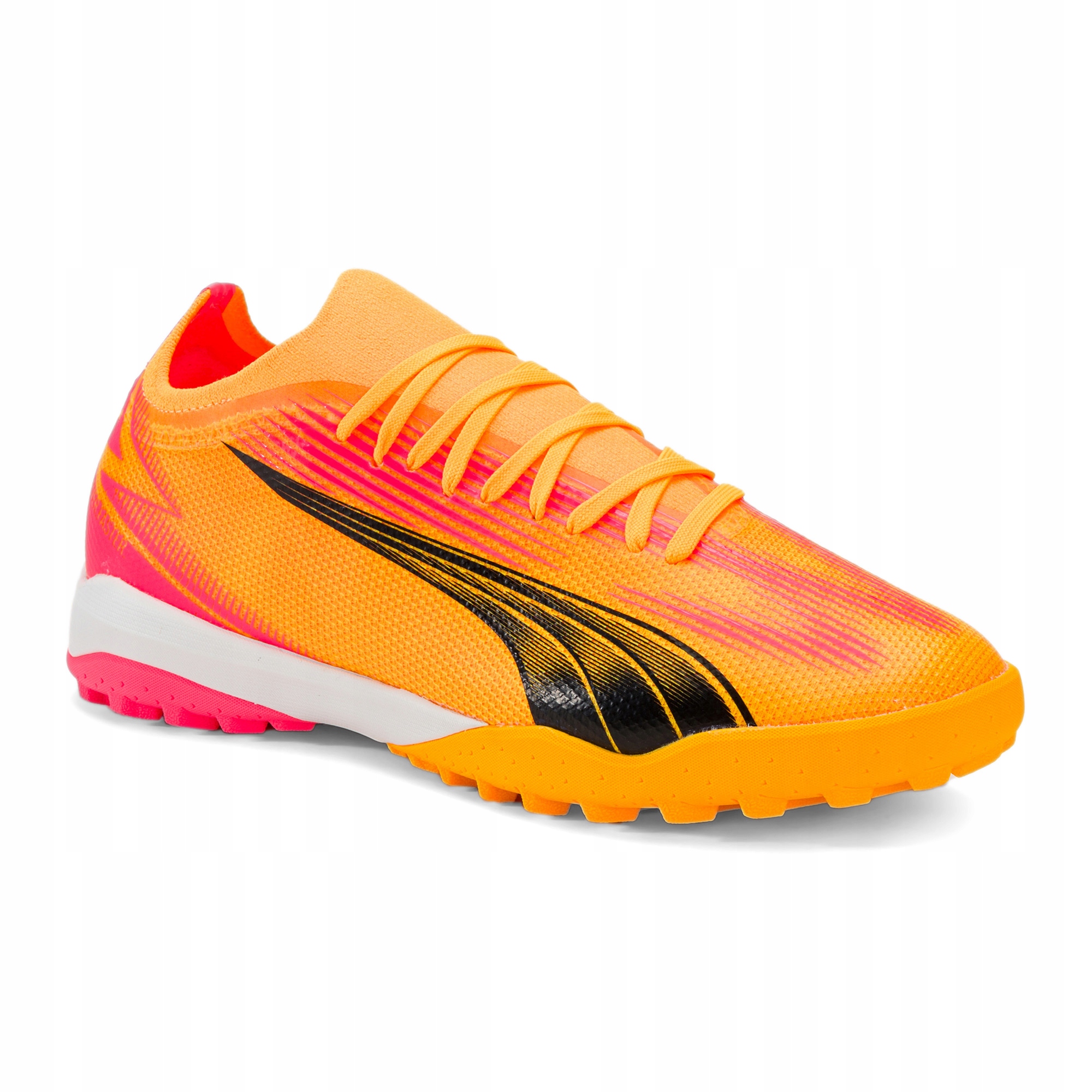 Buty piłkarskie Puma Ultra Match Tt sunset glow/puma black/sun stream 45.5