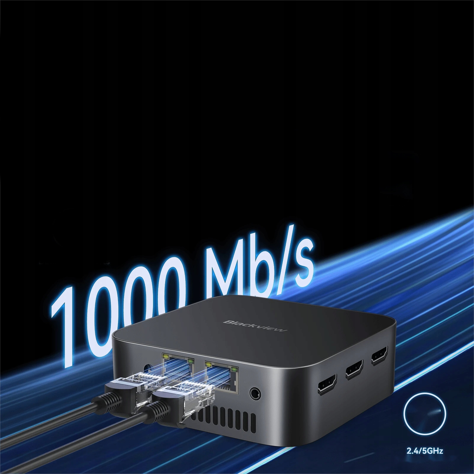 Komputery Minikomputer Blackview MP80 N97 Intel 12th 16GB/512GB Taktowanie bazowe procesora 2.9 GHz