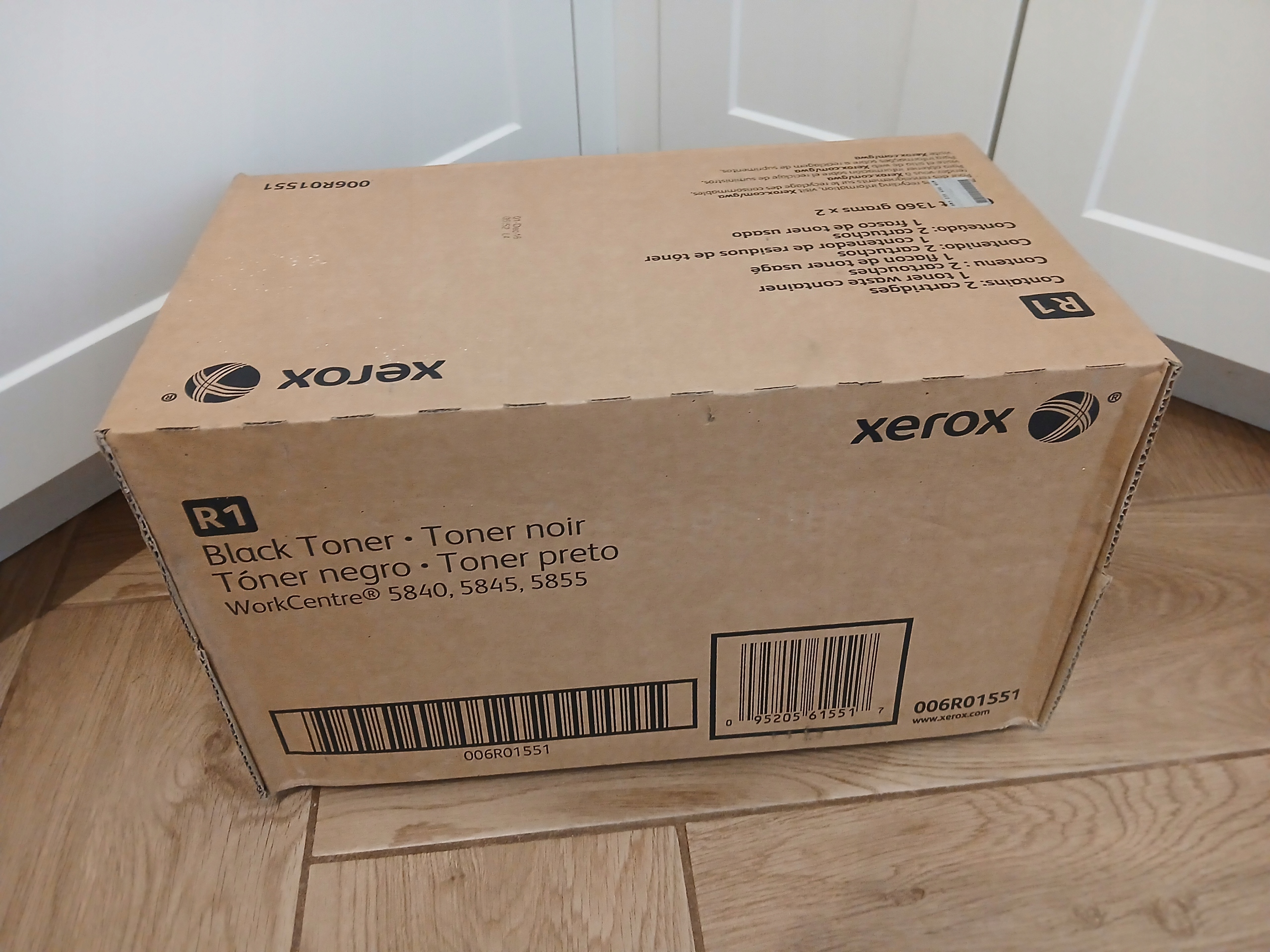 2 x Originální Toner Xerox 006R015 006R01551 5840 5845 5855