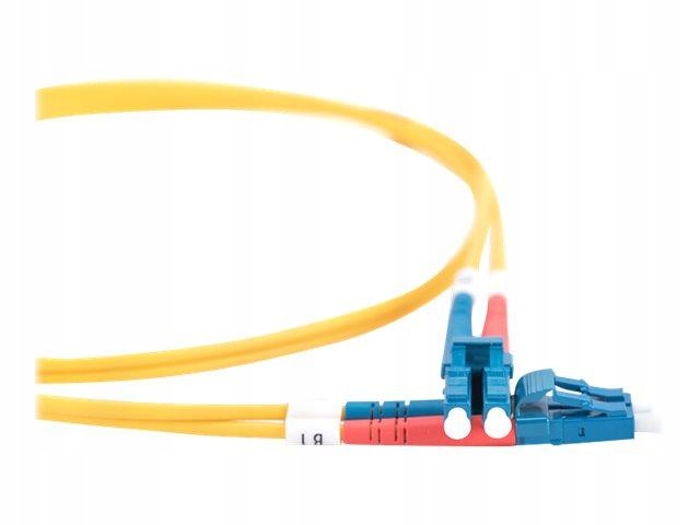 Digitus Kabel krosowy patch cord światłowodowy LC/LC dplx Sm 9/125 OS2 Lsoh