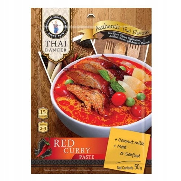 

Pasta curry czerwona Thai Dancer 50g