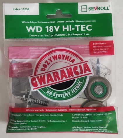 

Sevroll Wózek dolny WD18V HI-TEC-zestaw 2 szt