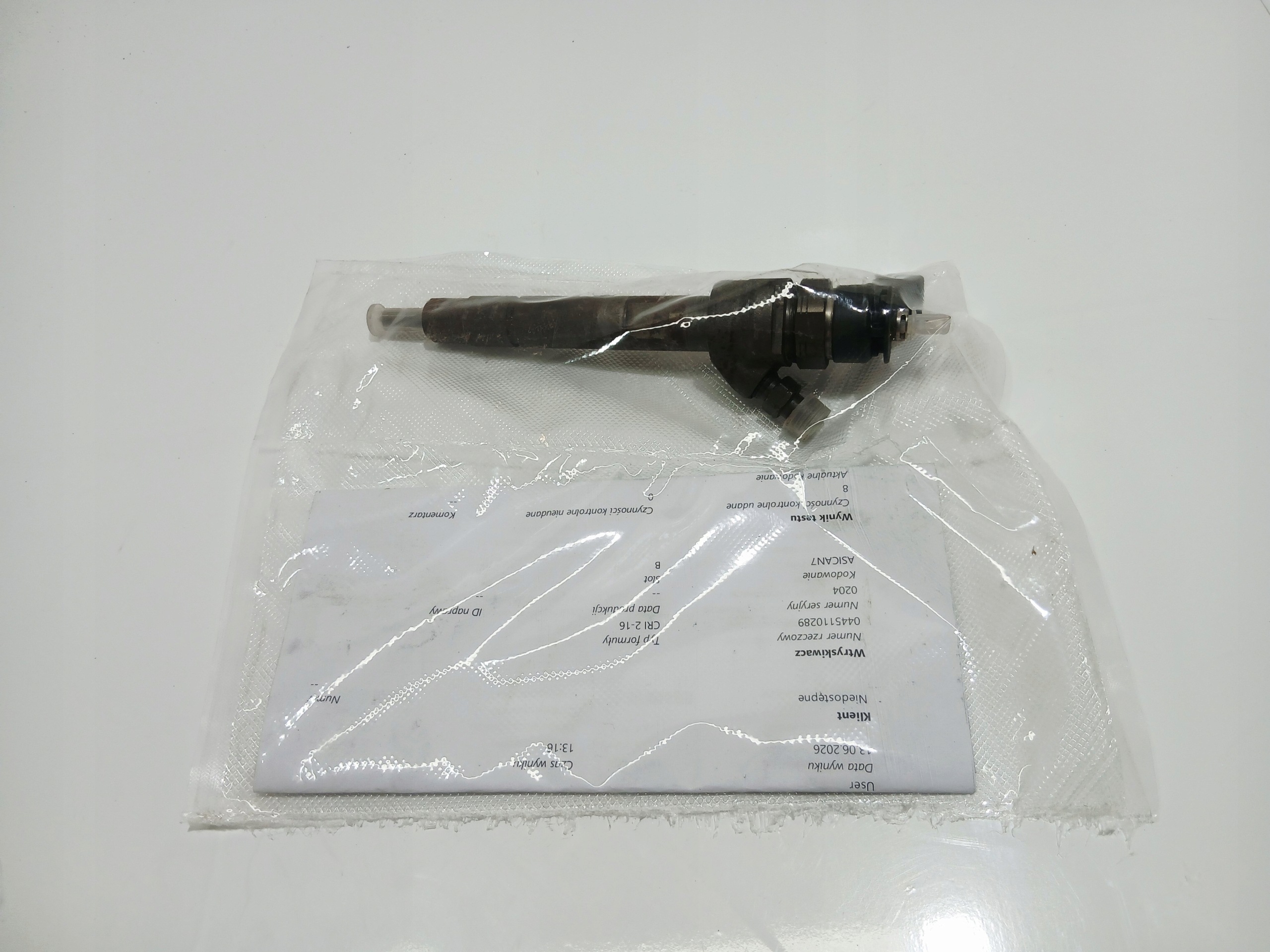 injector BMW E90 2.0 D 0445110289