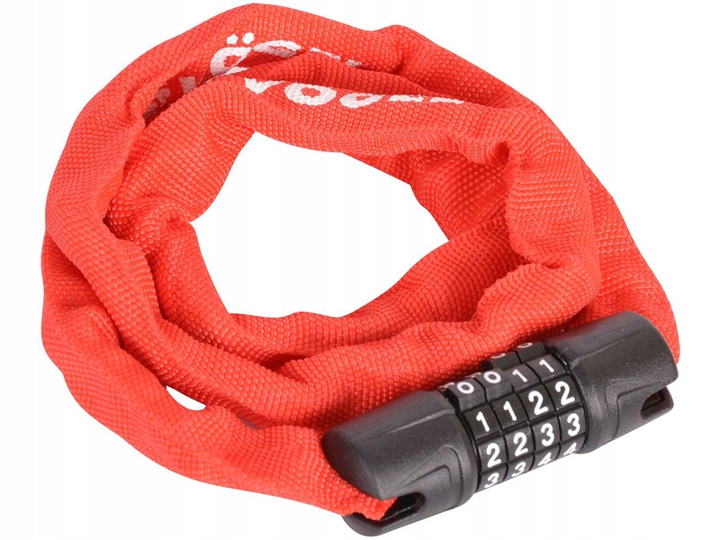 Zapięcie rowerowe Vögel VZP-42432R Łańcuch Czerwony