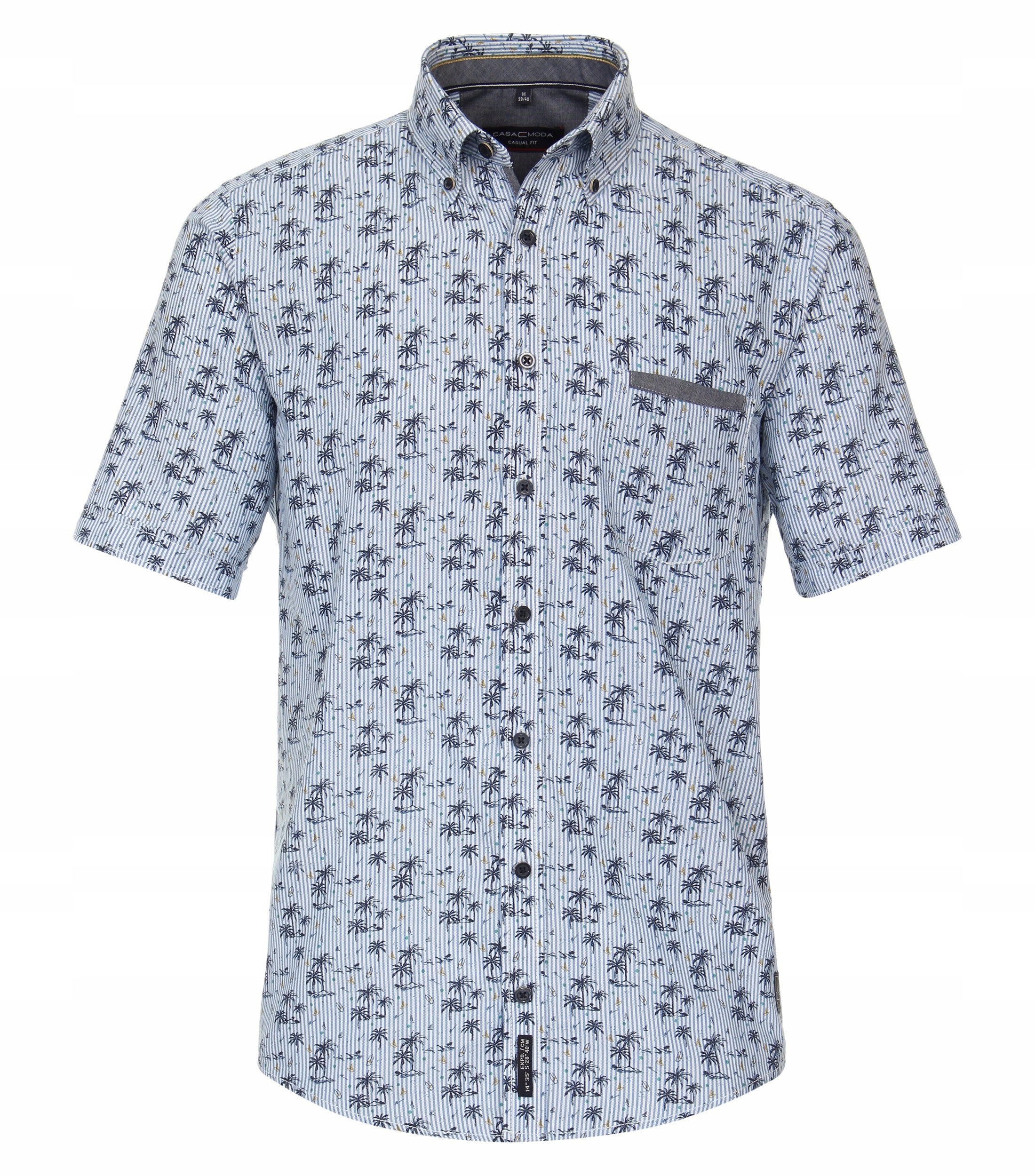 Casamoda Velké Velikosti Havajská Košile Casual 2XL 140 Cm