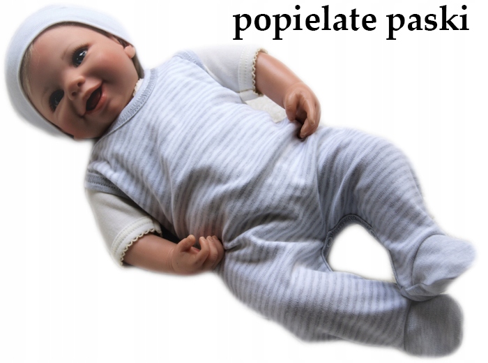 

Śpiochy śpioszki pajacyk 56 bawełniane rozpinane