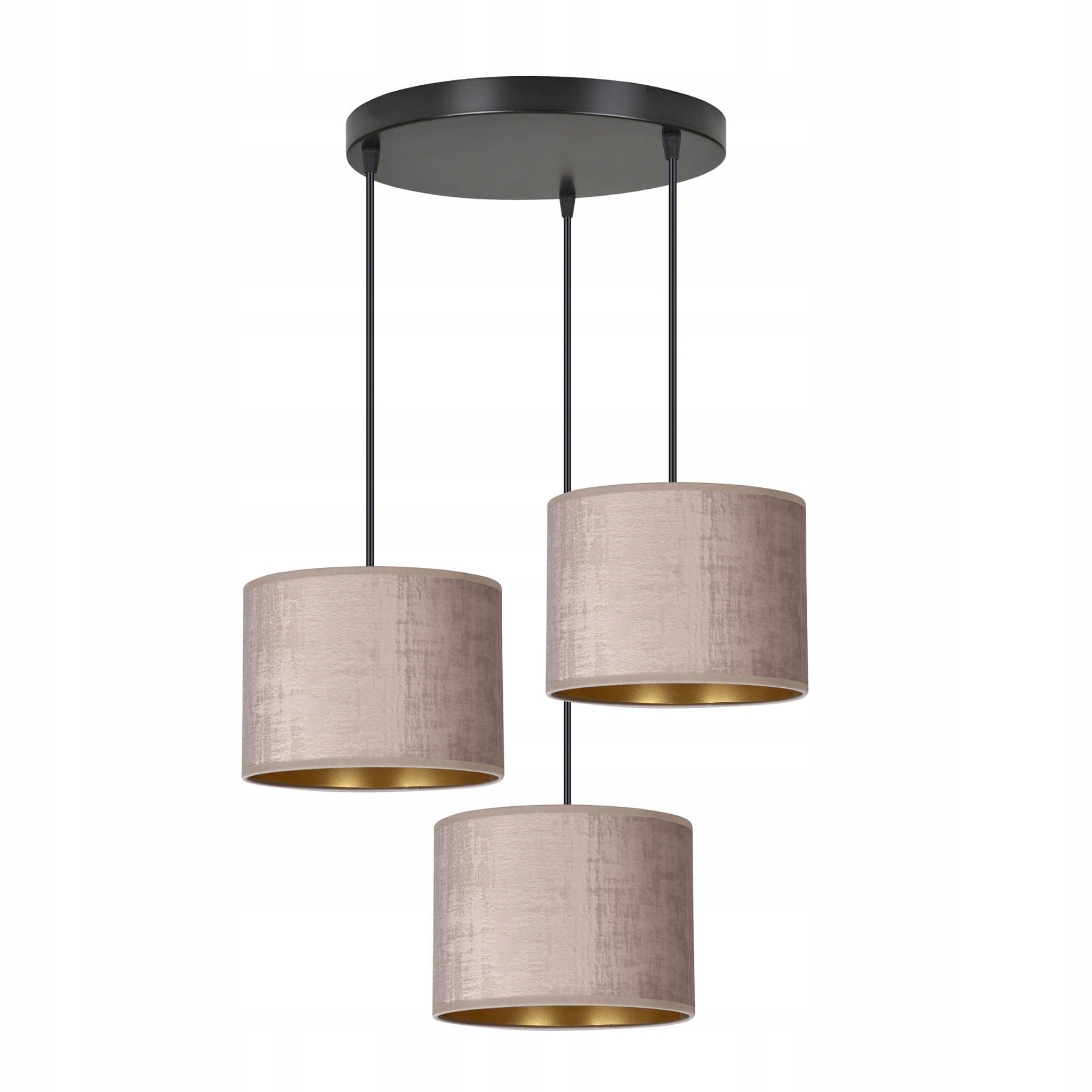 Závesná Lampa luster Emibig 3xE27 60W Hilde Rose