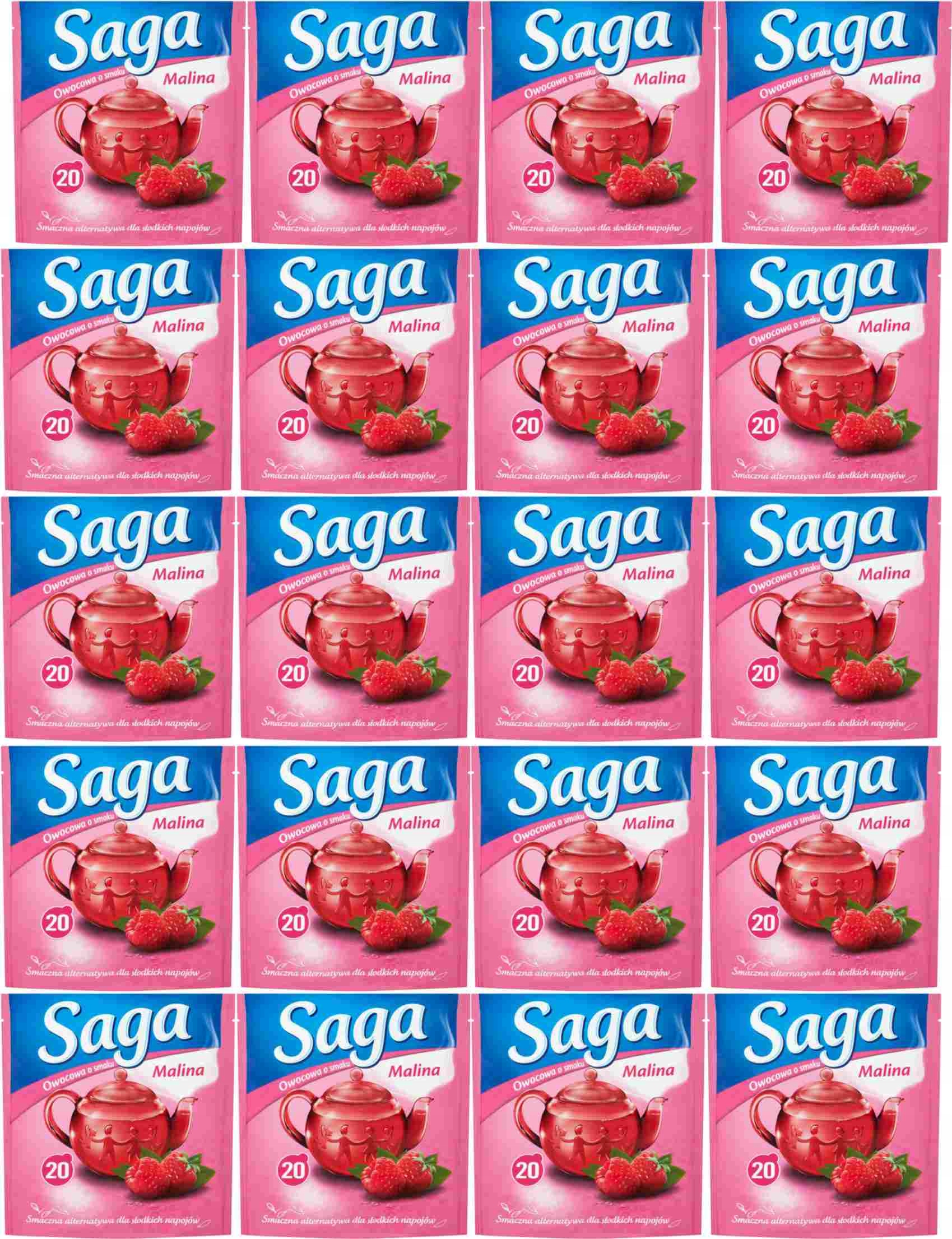 (x20) Saga Owocowa Malina 20tb