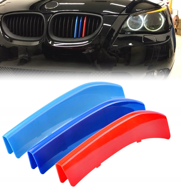 

Nakładki na grill nerki M-pakiet Bmw 5 E60 E61