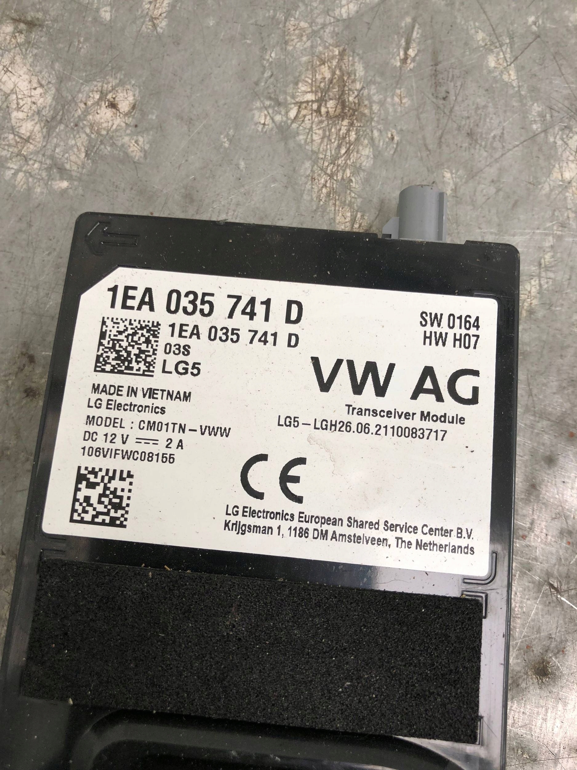 amplifier ANTENY VW ID4 ID.4 1EA035741D