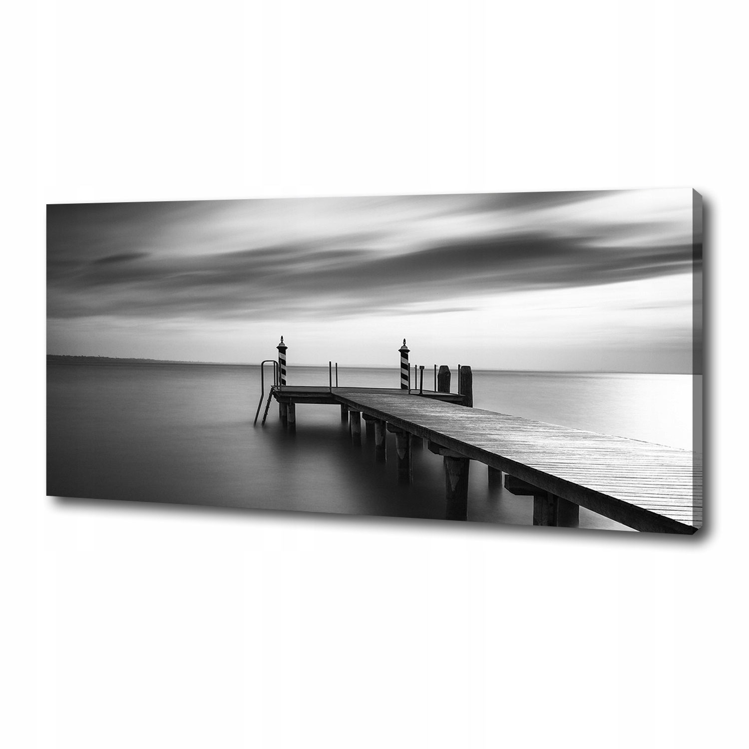

Foto obraz na płótnie Molo nad jeziorem 125x50 cm
