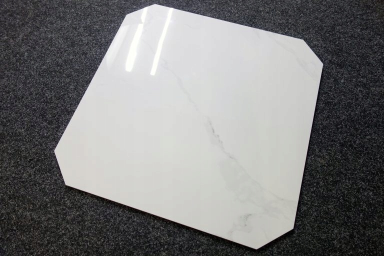 PŁYTKI PODŁOGOWE OKTAGONALNE GRES POLER 60x60cm CARRARA BLANCO BIAŁY MARMUR Marka Kaflando