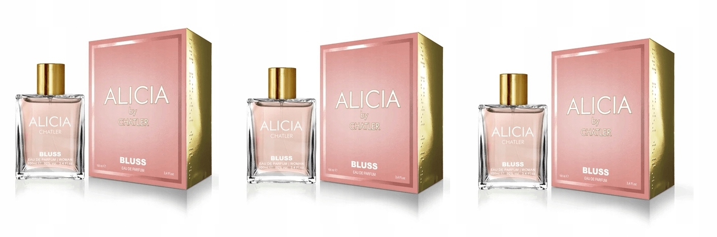 Chatler Bluss Alicia od Chatler 3x100ml parfémovaná voda