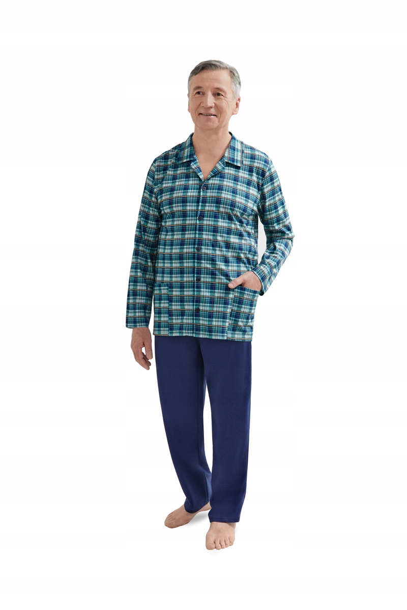 Pánské rozepínací pyžamo bavlna 100%