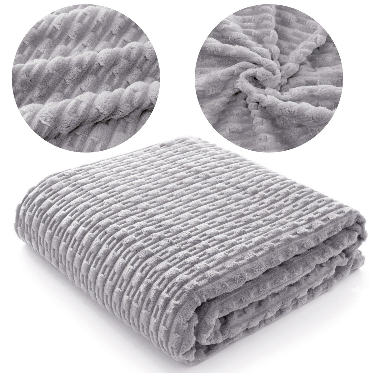 Deka 200x220 Mikrovlákno Jednotný přehoz na postel Ivana 10