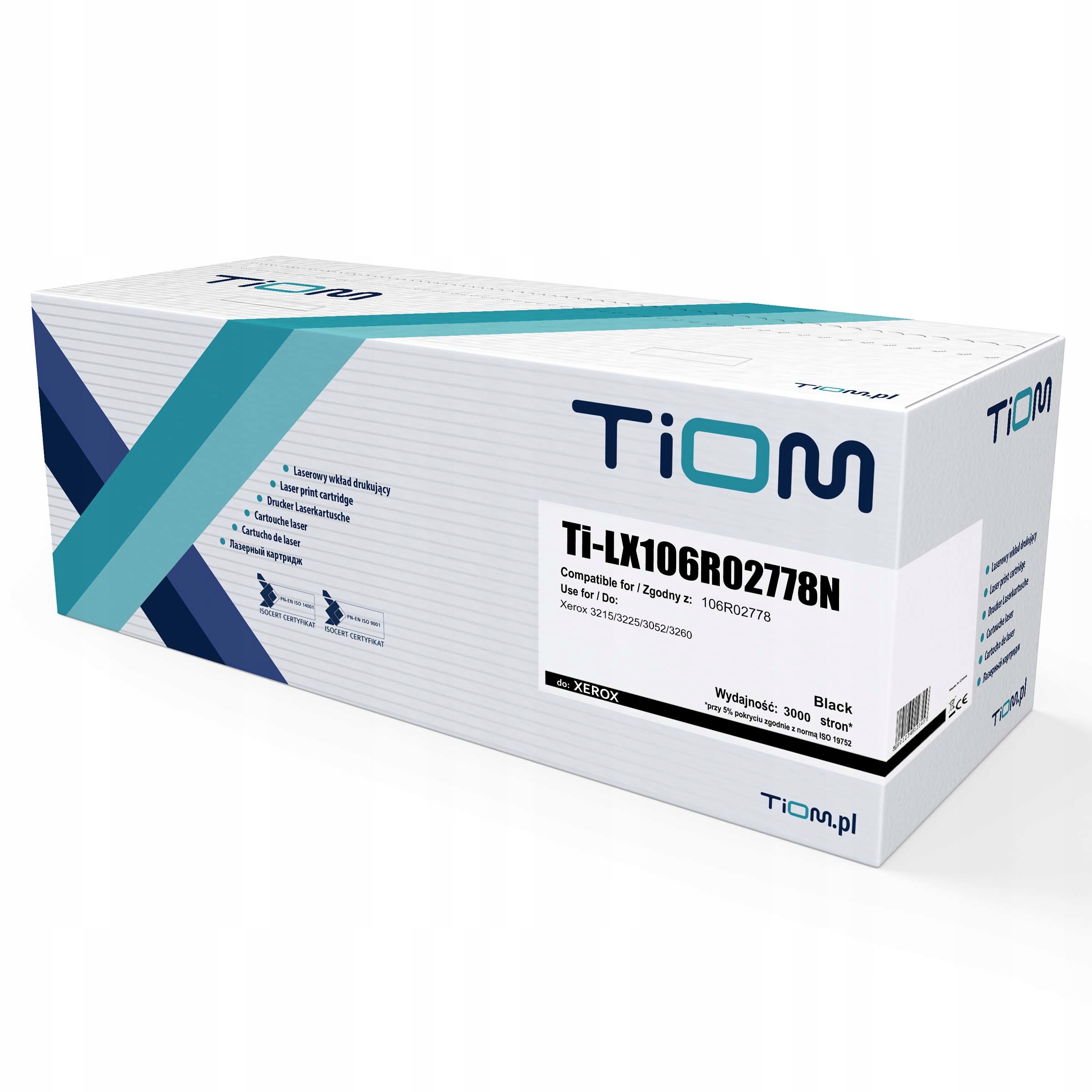 

Toner Do Xerox 3052 3260 3215 3225 100% nowy TiOM
