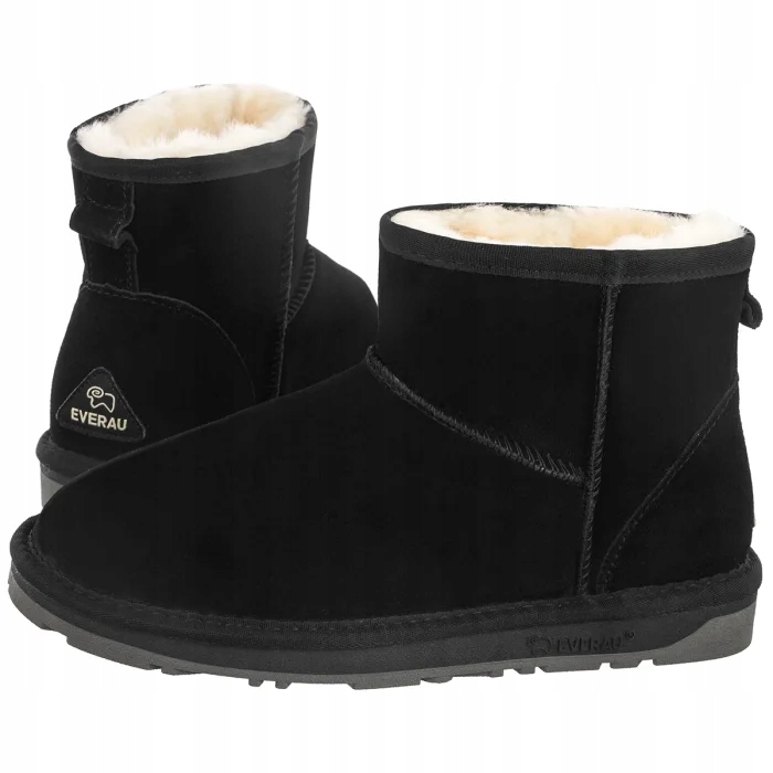 Dámské zimní boty Kotníkové Boty Everau EAU3001 Black, černé