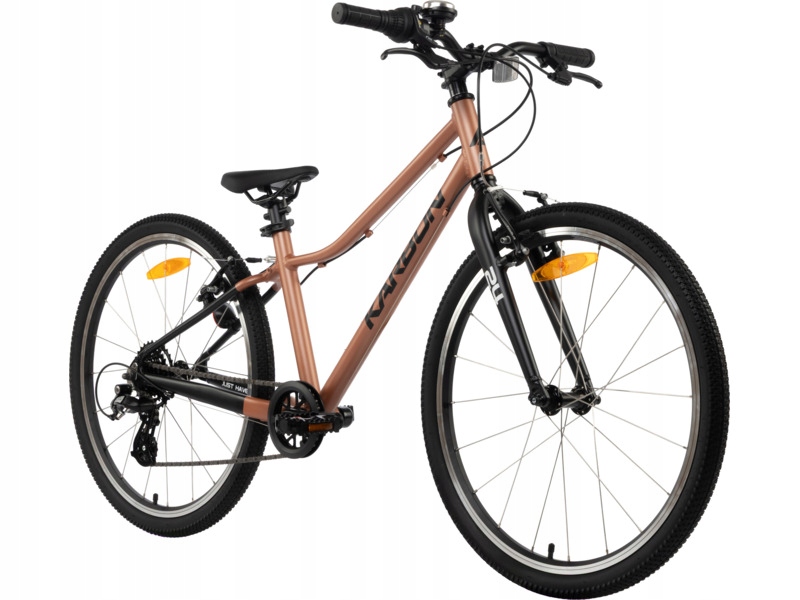 Rower młodzieżowy Karbon Superlight 24 cale dla chłopca Miedziany