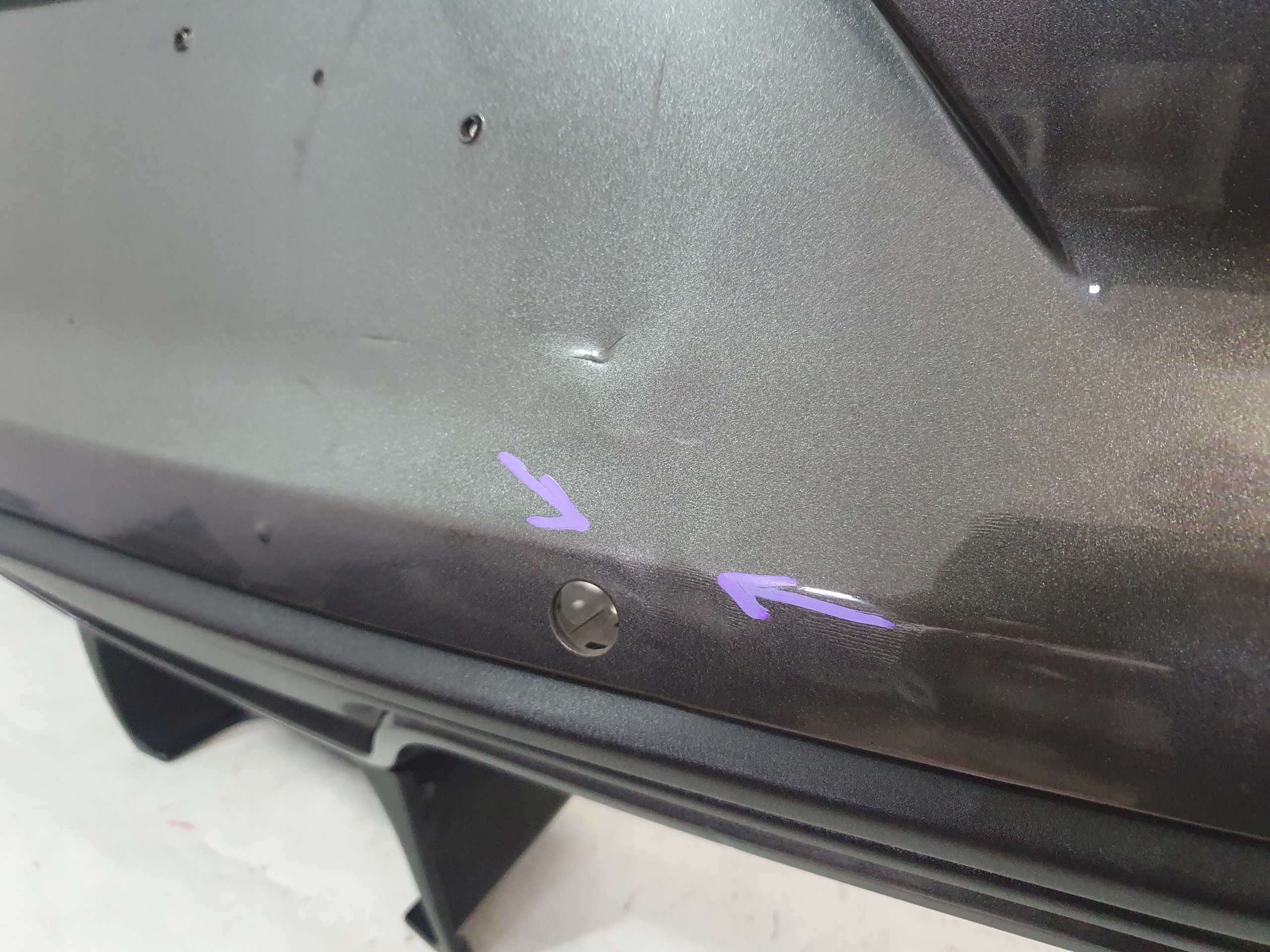 FORD MUSTANG VI GT 15-18 bumper rear SPOILER