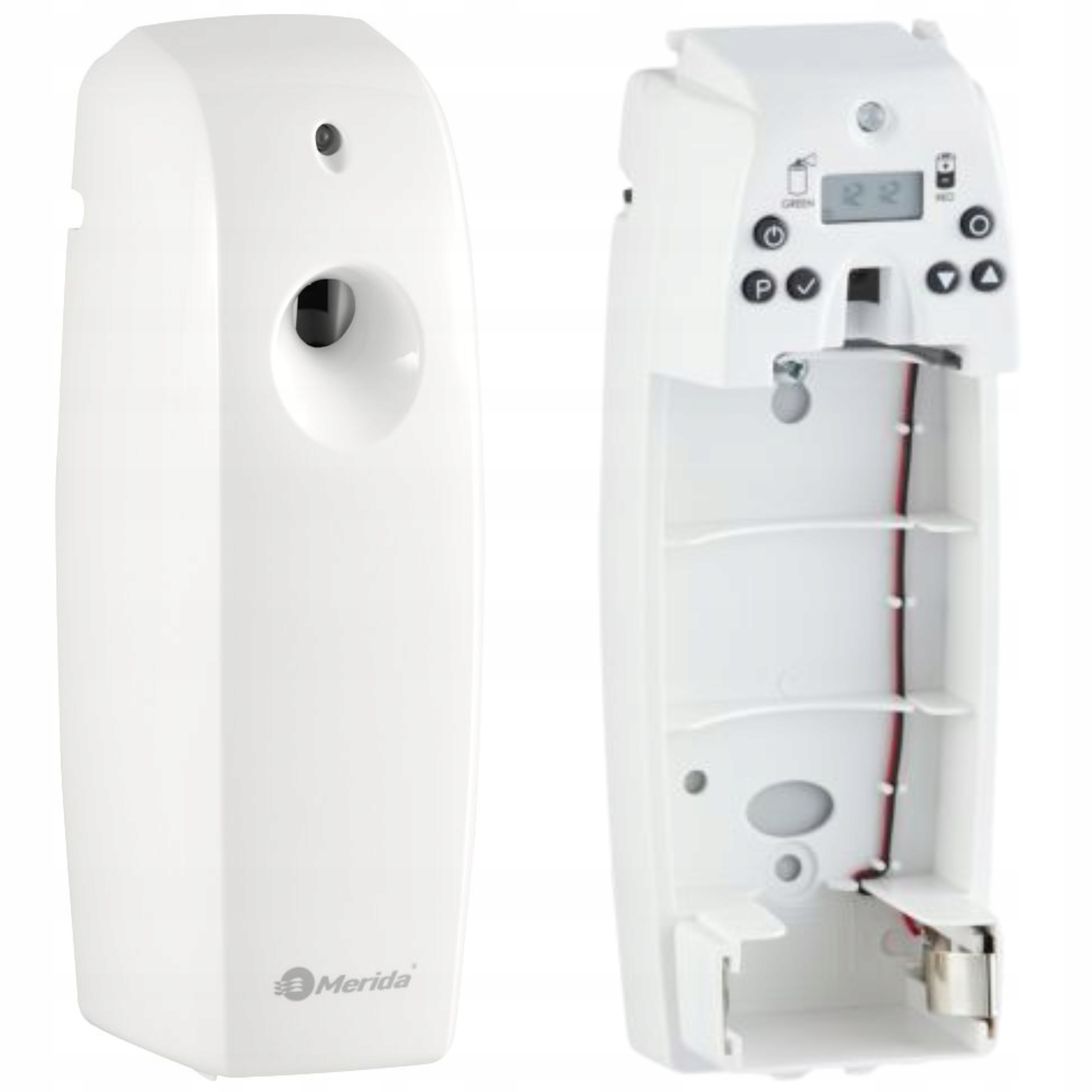 Elektronický osvěžovač vzduchu s LCD programátorem Merida GJB701 bílý