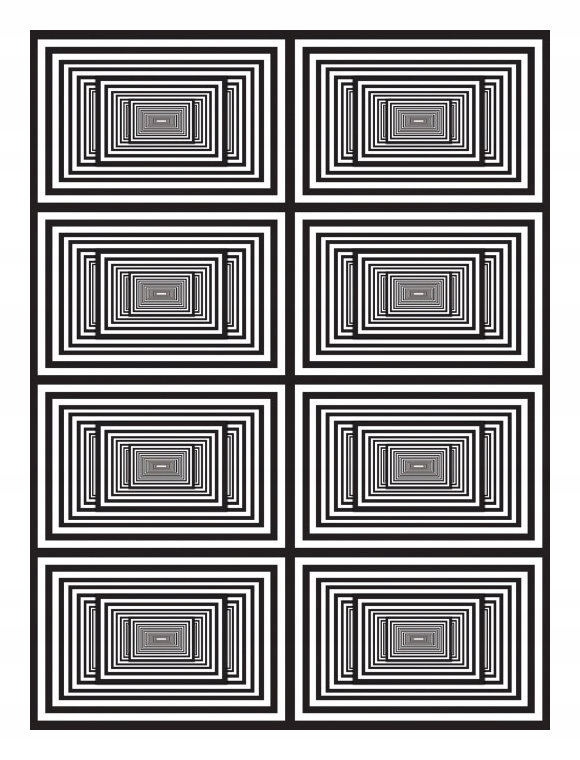 Fototapeta Černobílá geometrie Abstrakce vinyl 184x254 na zeď lepidlo