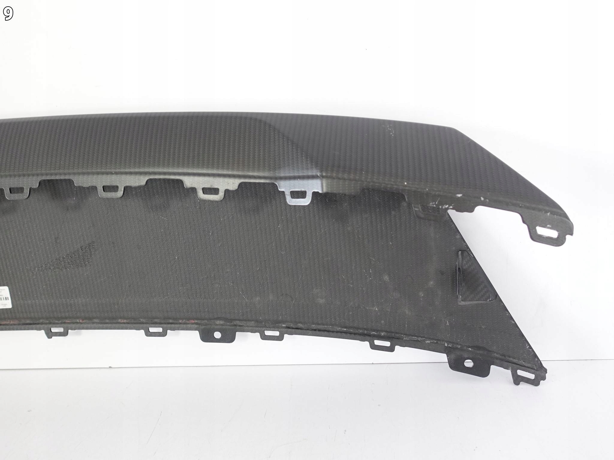 AUDI RSQ8 RS Q8 PERFORMANCE 4M8 LIFT SPOILER CARBON MATT W bumper front