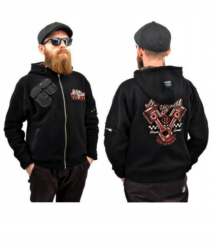 

Bluza motocyklowa Power&Speed Black XL MalyHD
