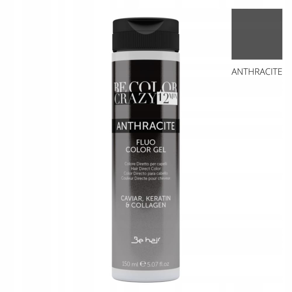 

Be Color Crazy Toner W Żelu Antracyt 150ML