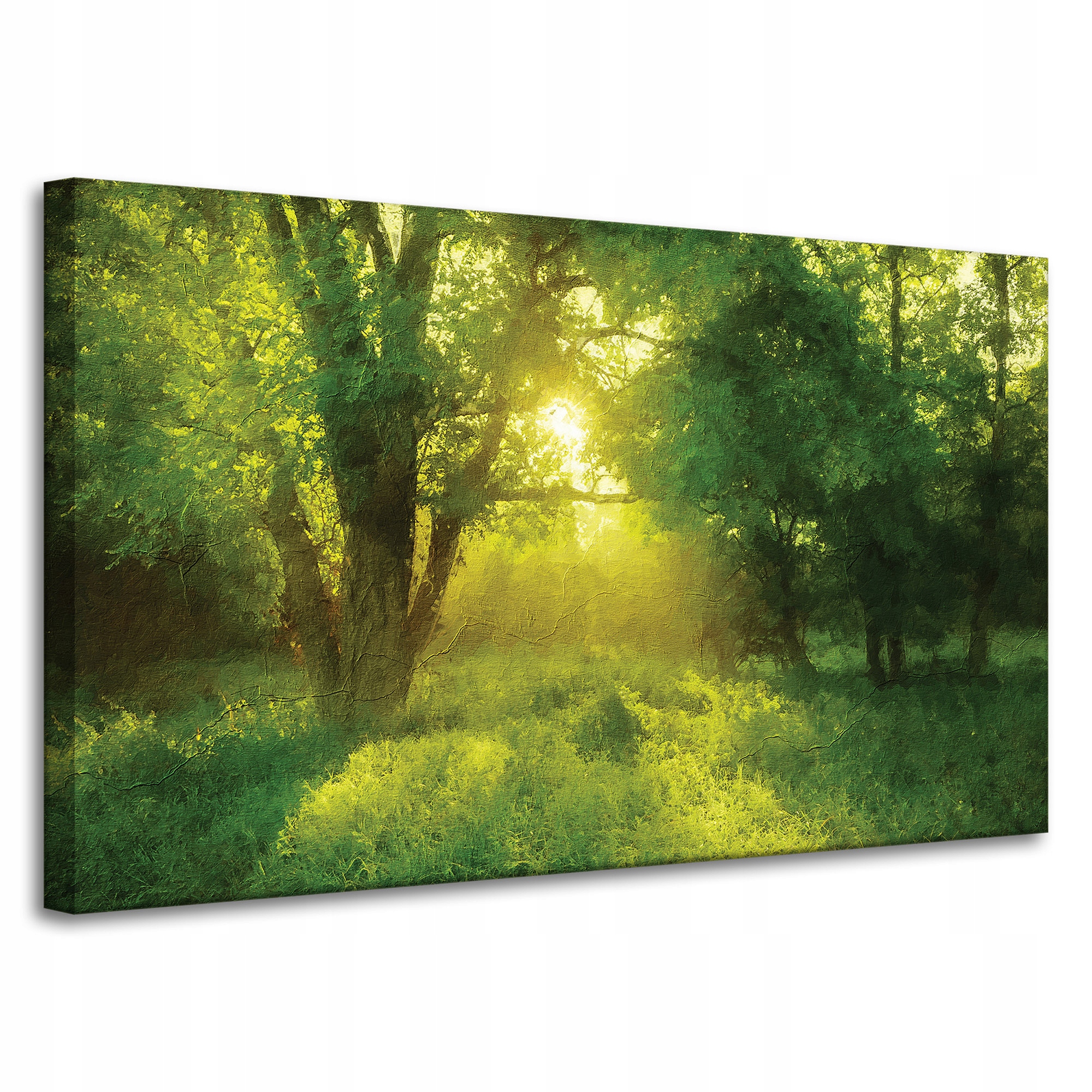 Obraz na plátně Pastelový styl Strom Slunce 100x60 cm Ideální jako dárek