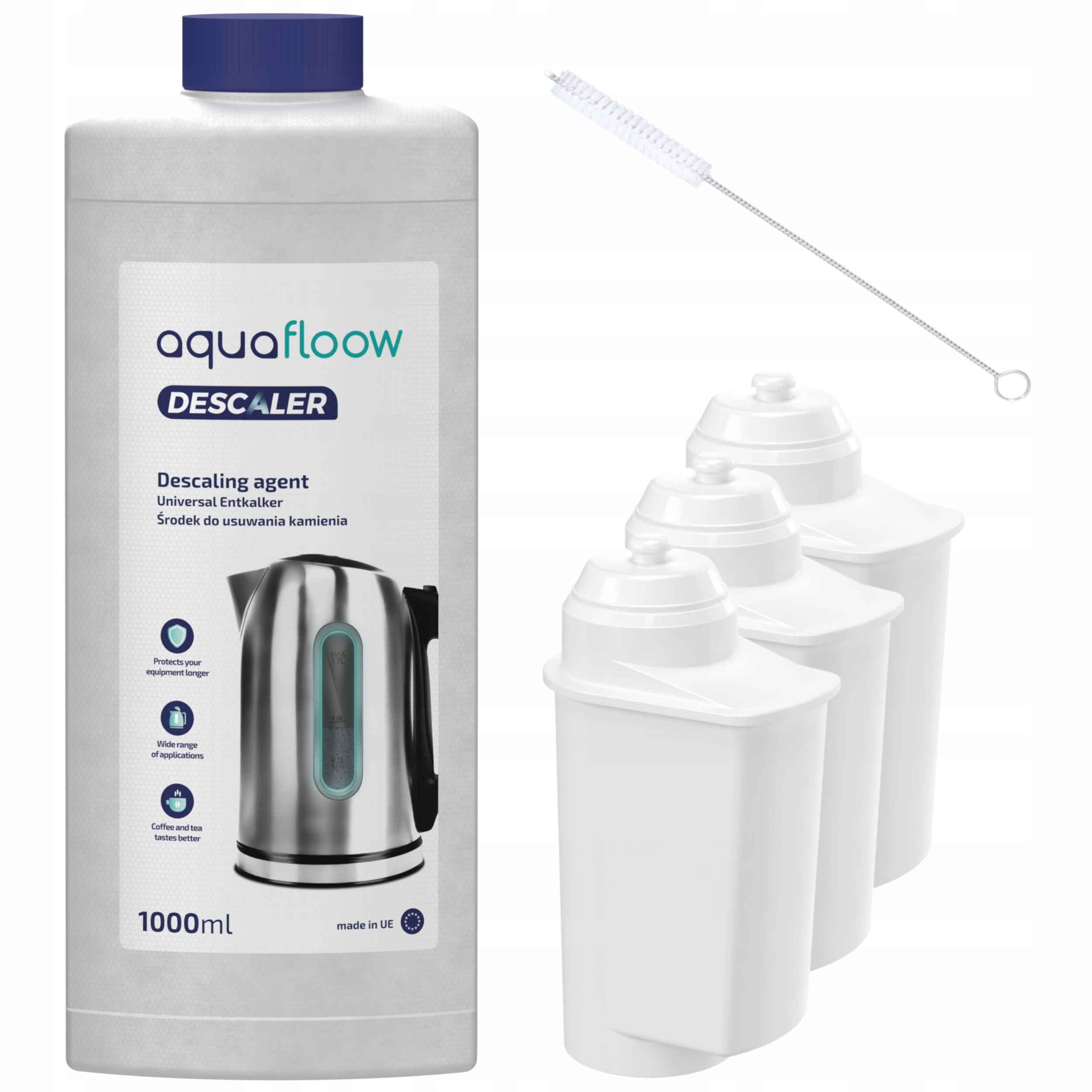 

3X Filtr Do Siemens EQ6 EQ9 Odkamieniacz 1000 ml